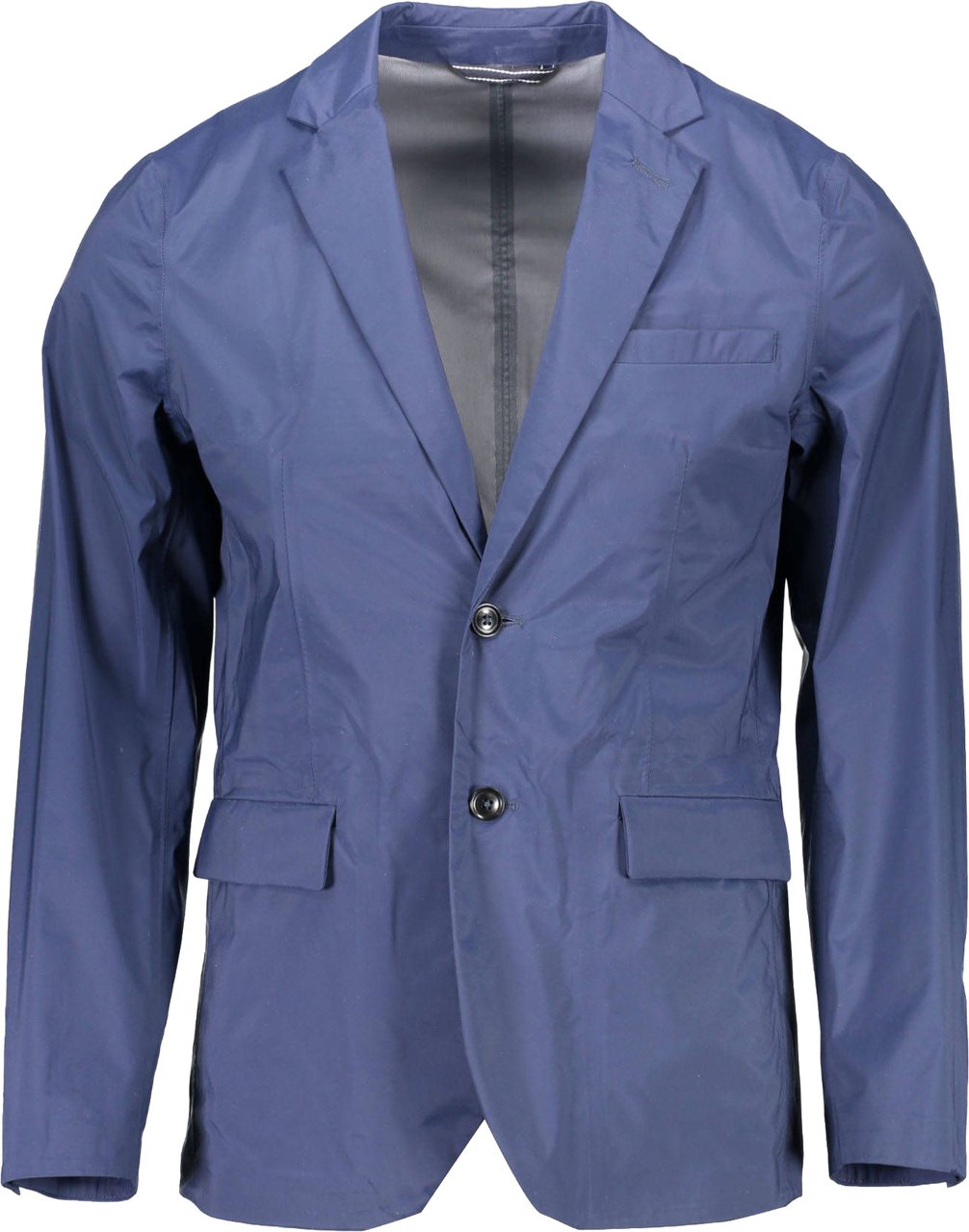 Gant Blue Nylon Jacket Blauw