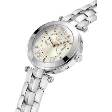 GC GC Horloge Y92003L1MF Staal Quartz Swiss Made 30mm Zilver