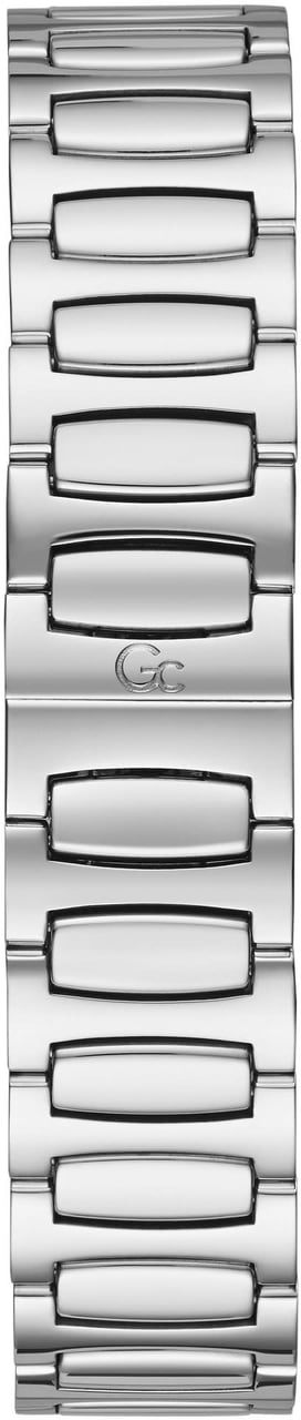 GC Y96003L1MF horloge dames staal 34 mm met Mother of pearl wijzerplaat met rose accenten Zilver