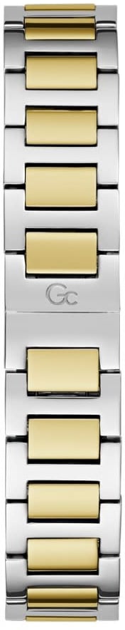 GC GC Horloge Y98008L1MF Staal Bi-color Quartz Swiss Made gezet met Swarovski Stenen Divers