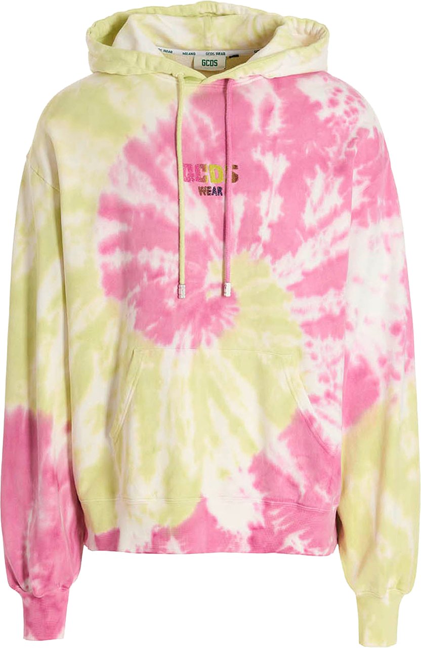 GCDS Multicolor Cotton Sweatshirt Grijs