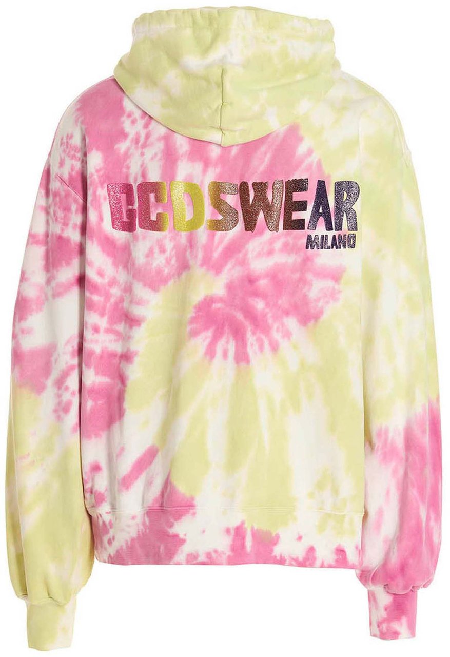 GCDS Multicolor Cotton Sweatshirt Grijs