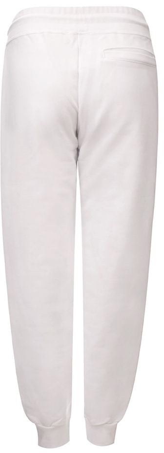 GCDS White Sweatpants with GCDS Logo Divers