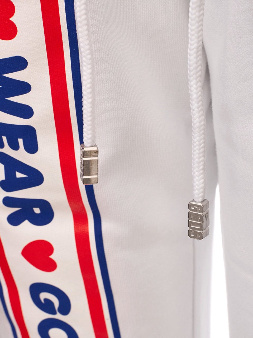 GCDS Sweatpants White Divers