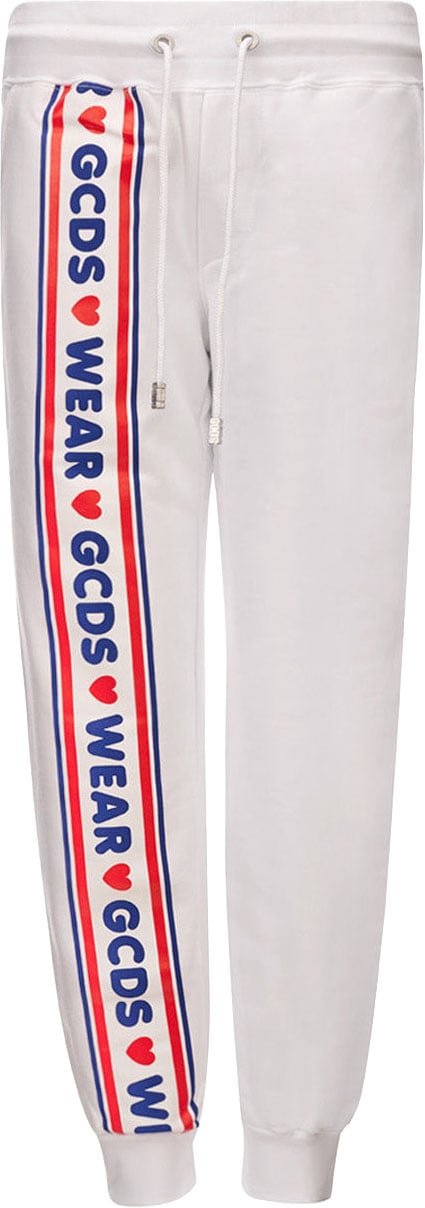 GCDS Sweatpants White Divers