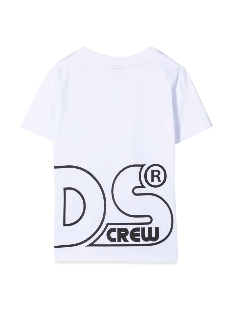 GCDS JERSEY T-SHIRT BOY Wit