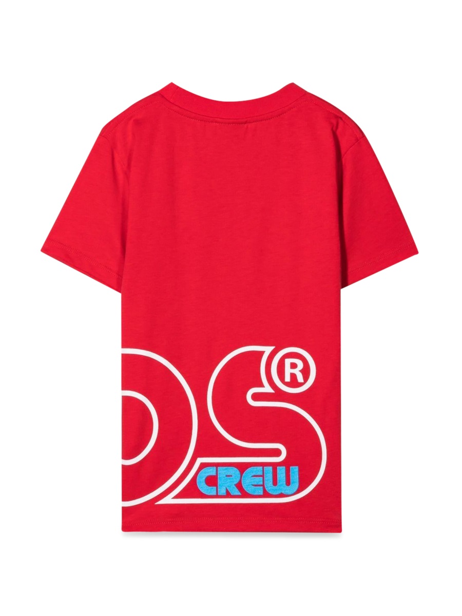 GCDS JERSEY T-SHIRT BOY Rood