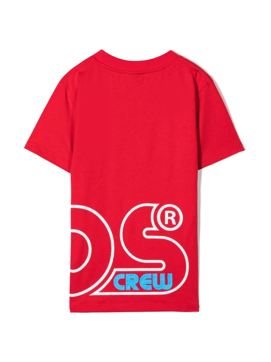 GCDS JERSEY T-SHIRT BOY Rood