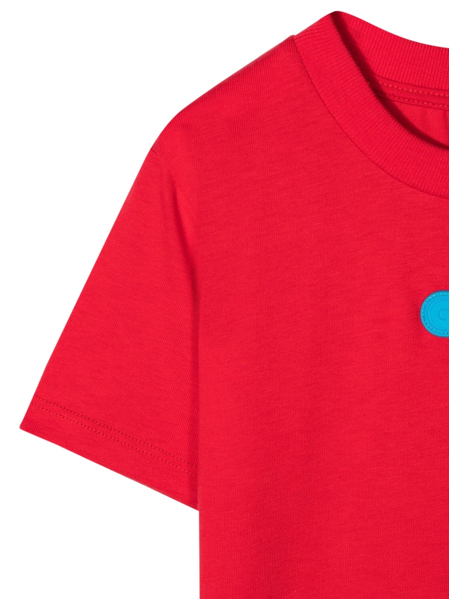 GCDS JERSEY T-SHIRT BOY Rood