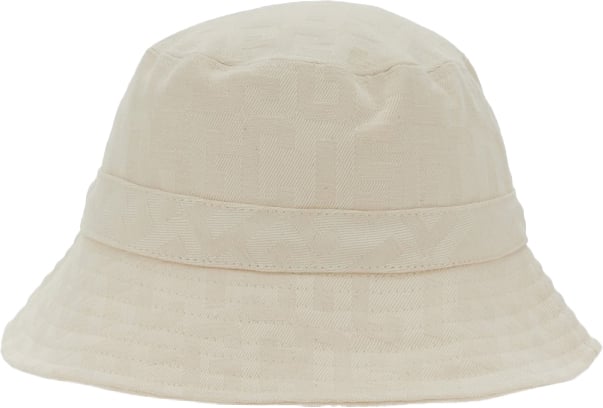 GCDS MONOGRAM BUCKET HAT Wit