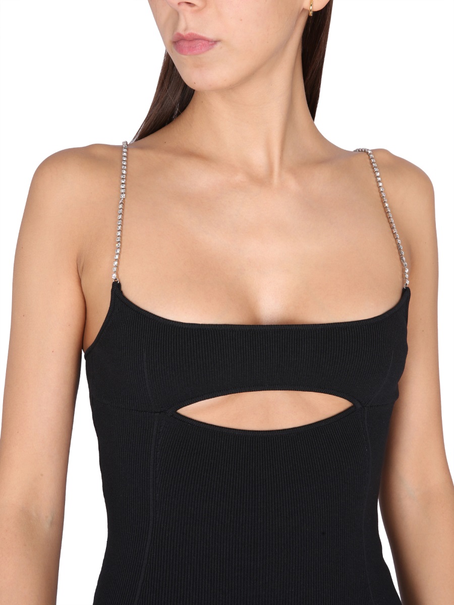 GCDS MINI DRESS Zwart