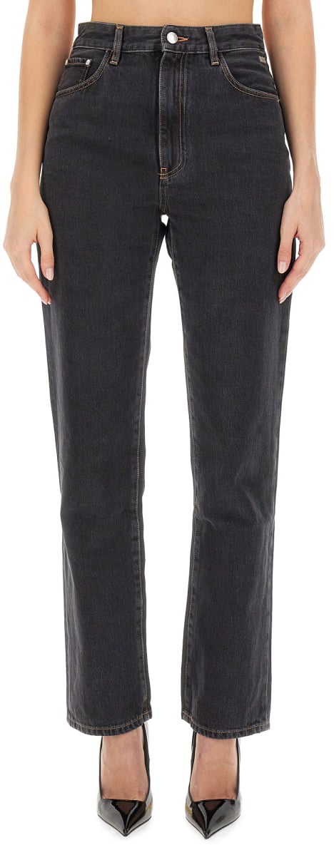 GCDS JEANS IN DENIM Zwart