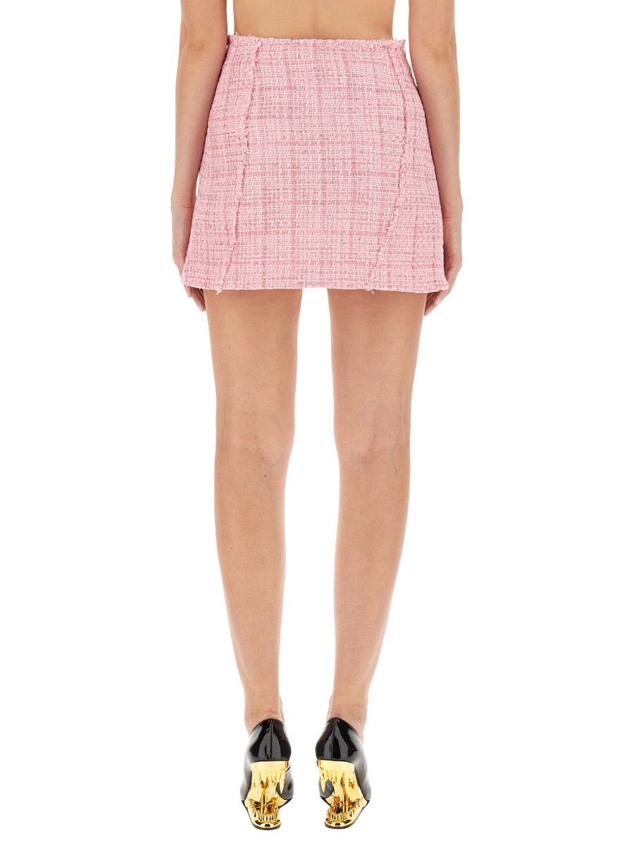 GCDS MINI SKIRT Roze