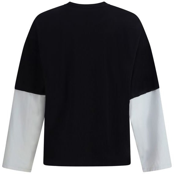 GCDS GCDS Black Cotton Sportswear Zwart