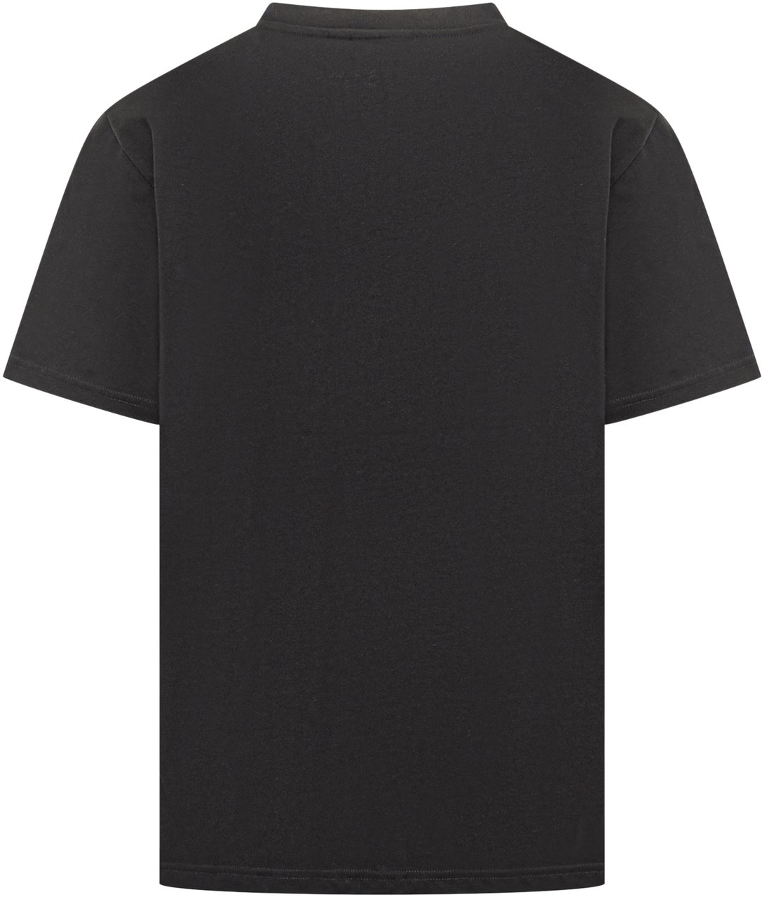 GCDS GCDS T-Shirt in Cotone con Logo Zwart