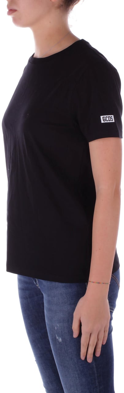 GCDS T-Shirts And Polos Black Zwart
