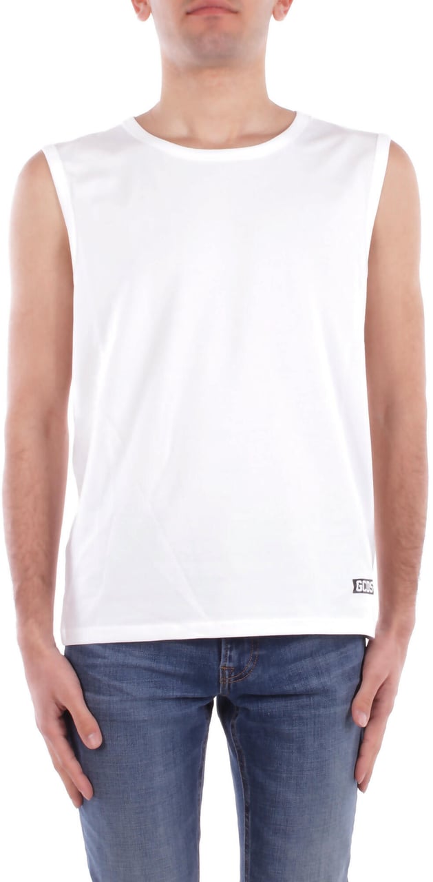 GCDS T-Shirts And Polos White Wit