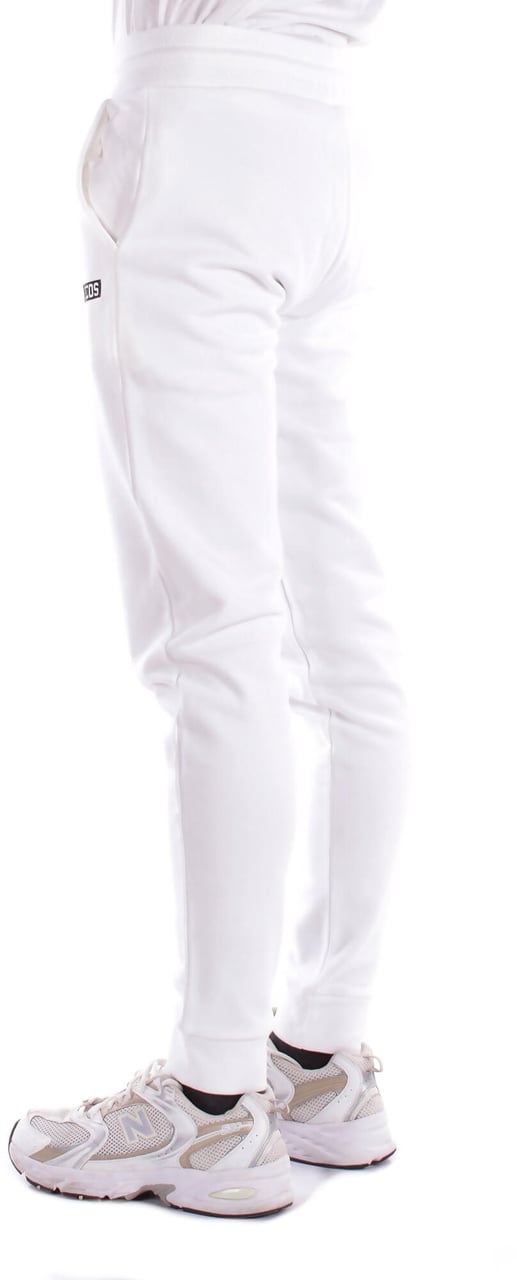 GCDS Trousers White Wit