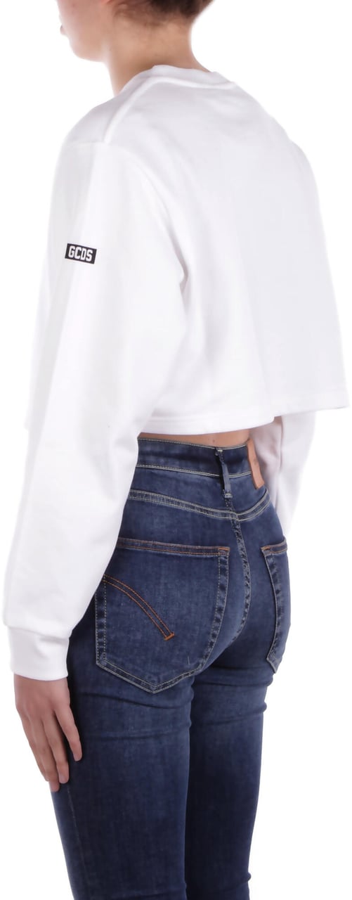 GCDS Sweaters White Wit