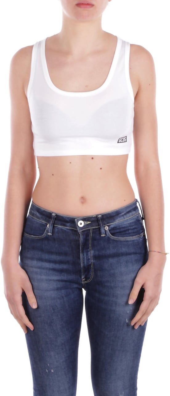 GCDS Top White Wit