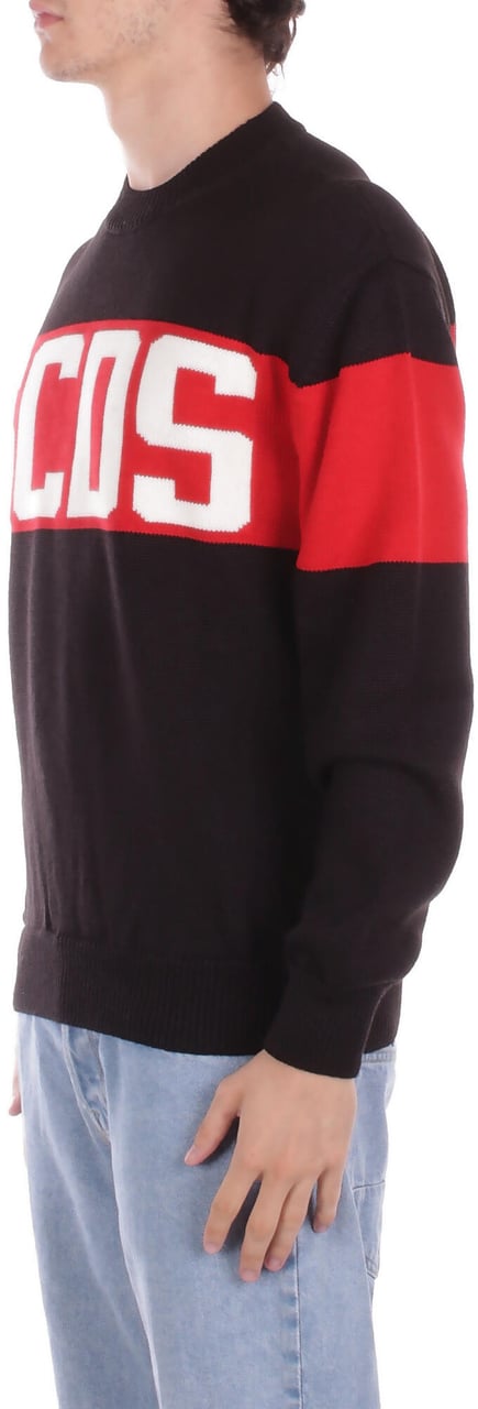 GCDS Sweaters Black Zwart