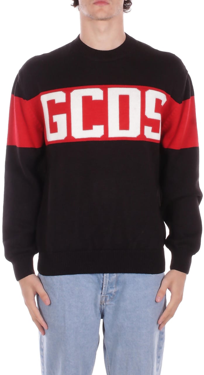 GCDS Sweaters Black Zwart