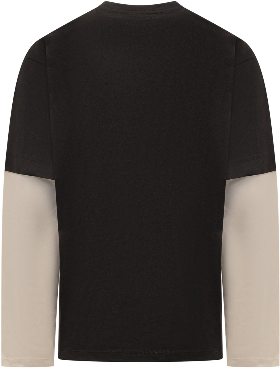 GCDS GCDS T-Shirt Rockers a Maniche Lunghe Zwart