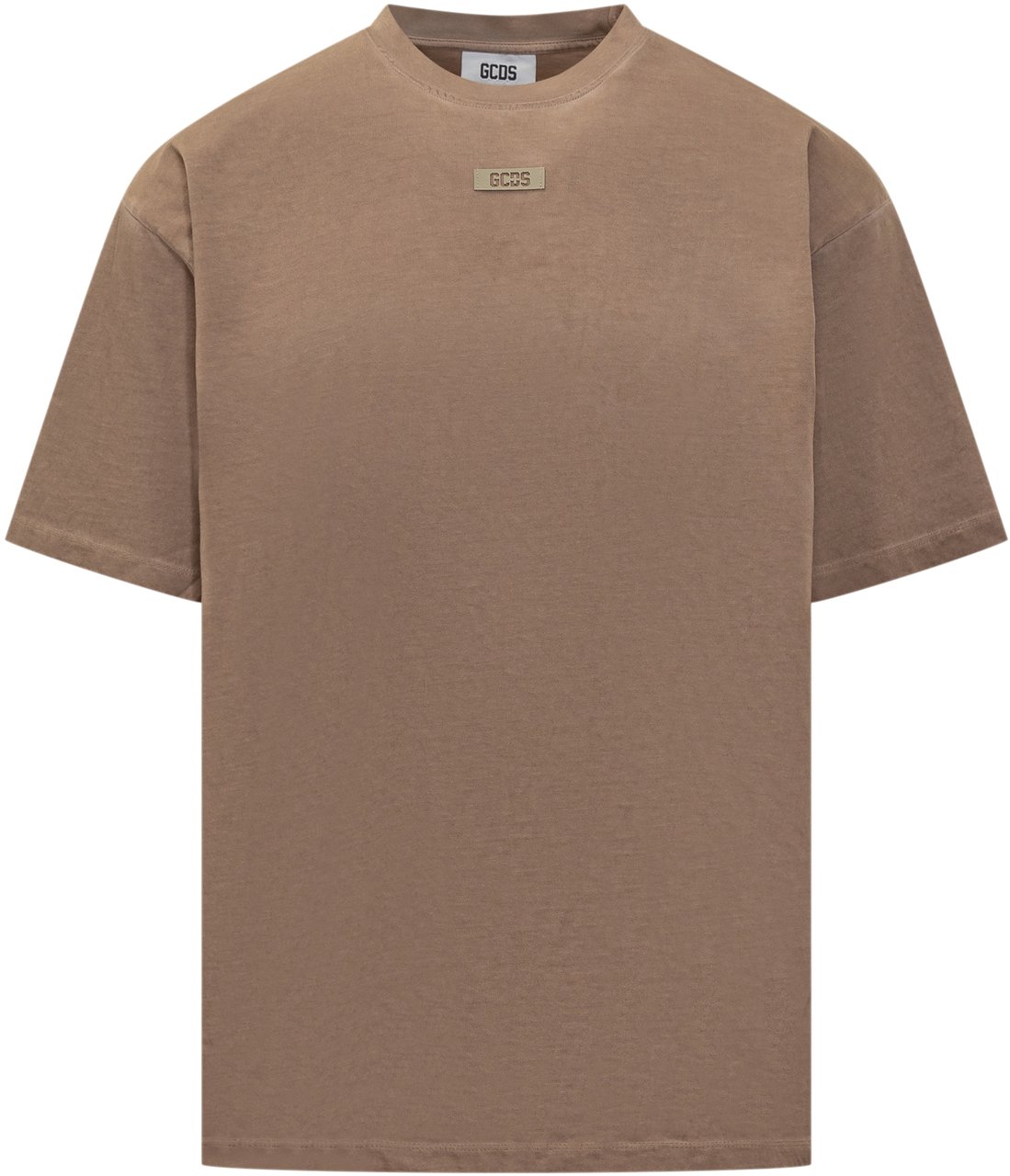 GCDS GCDS T-Shirt in Cotone con Logo Bruin