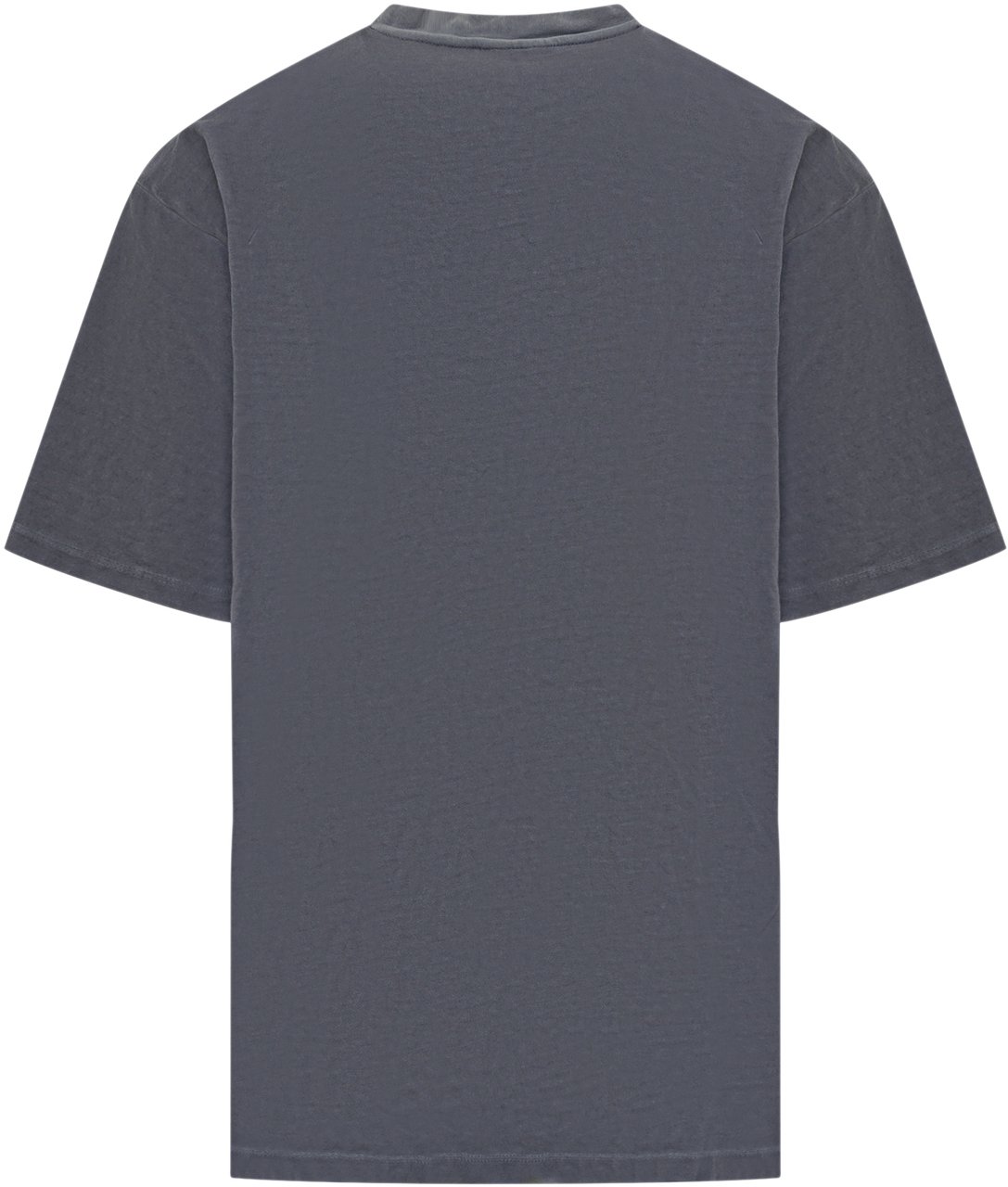 GCDS GCDS T-Shirt con Logo in Metallo Grijs