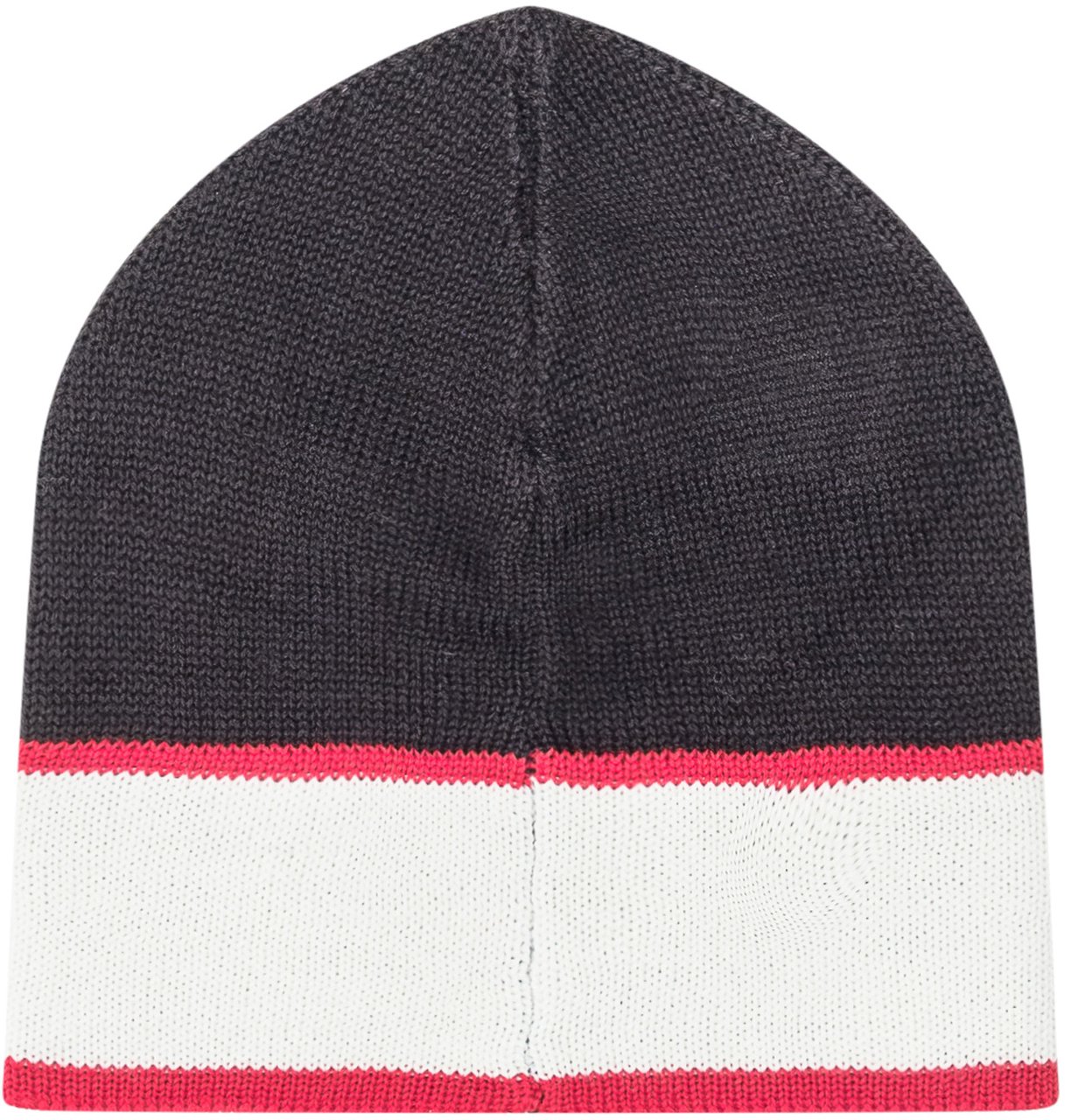 GCDS GCDS Logo Knit Beanie in Lana Nera Zwart