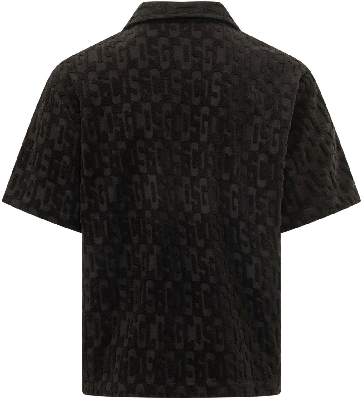 GCDS Camicia Bowling con Bottoni a Pressione Zwart
