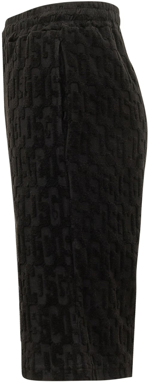 GCDS Bermuda Neri Monogram Zwart