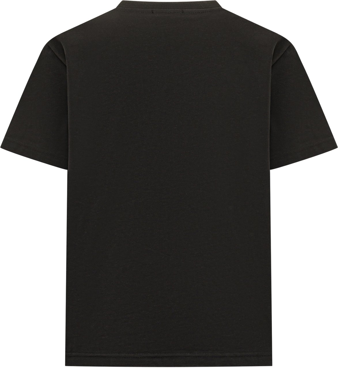 GCDS Stemma SS T-shirt con Stampa Frontale Zwart