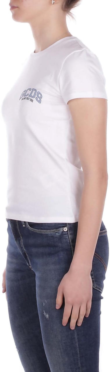 GCDS T-Shirts And Polos White Wit