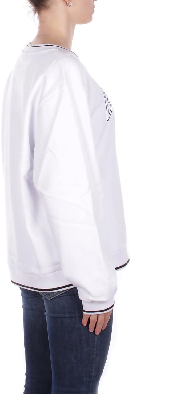 GCDS Sweaters White Black Wit