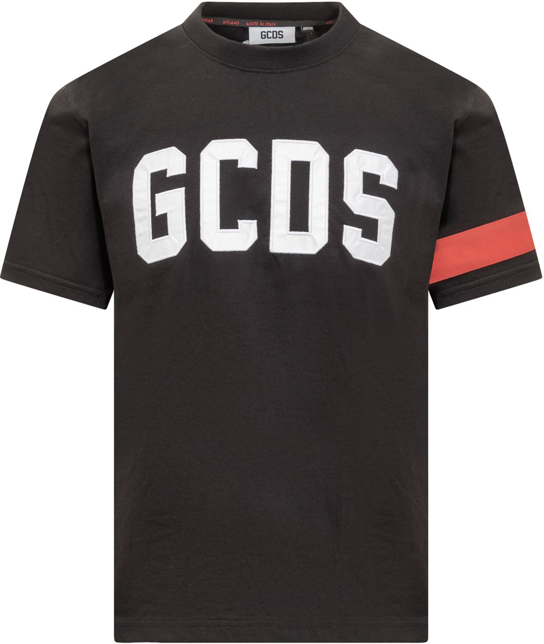 GCDS T-shirt con Logo Zwart