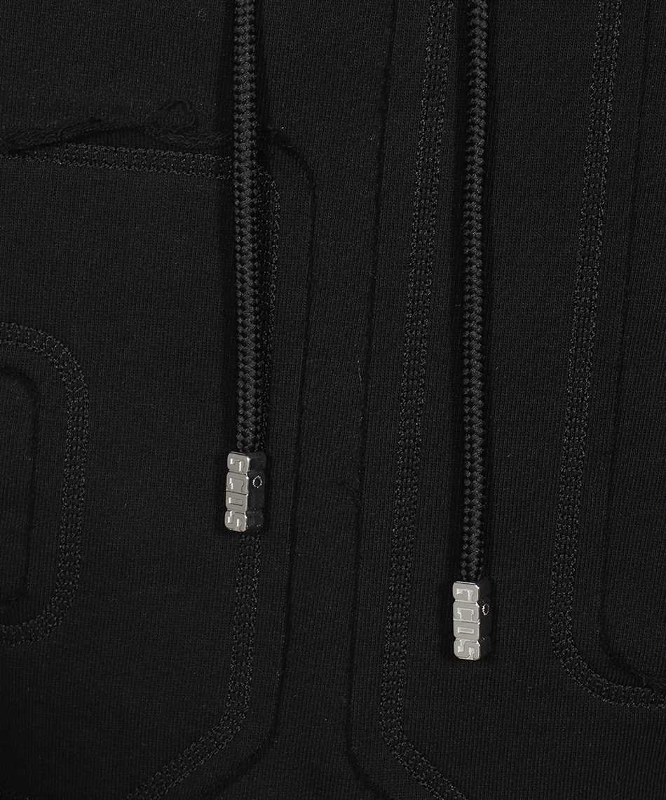 GCDS Hooded sweatshirt Zwart