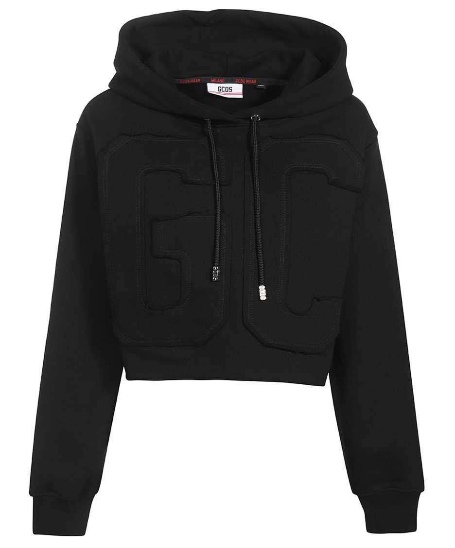 GCDS Hooded sweatshirt Zwart