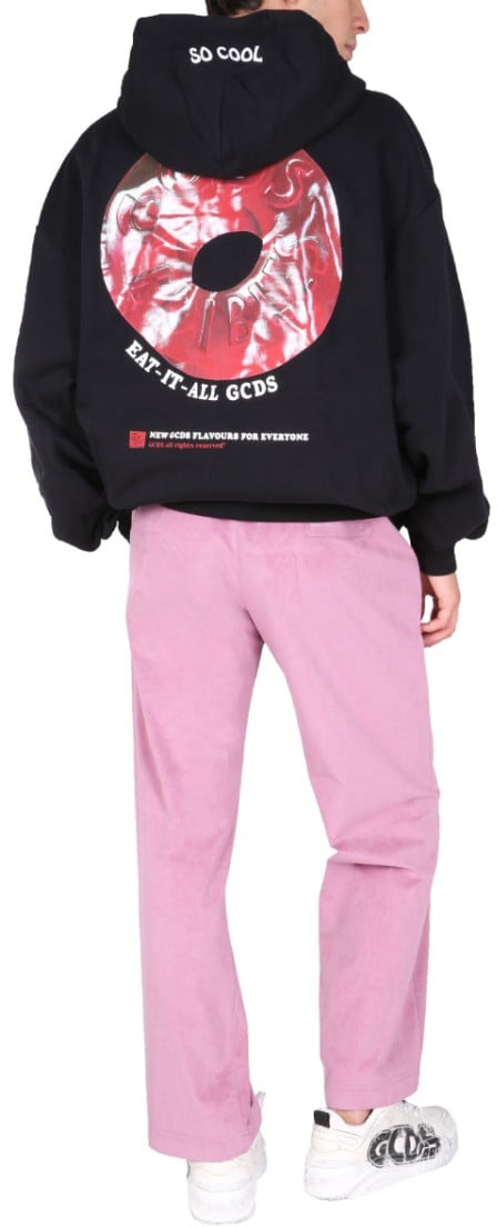 GCDS "Edibles" Sweatshirt Zwart