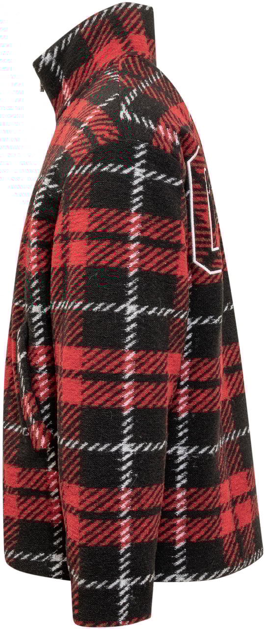 GCDS Giubbino Tartan Rood