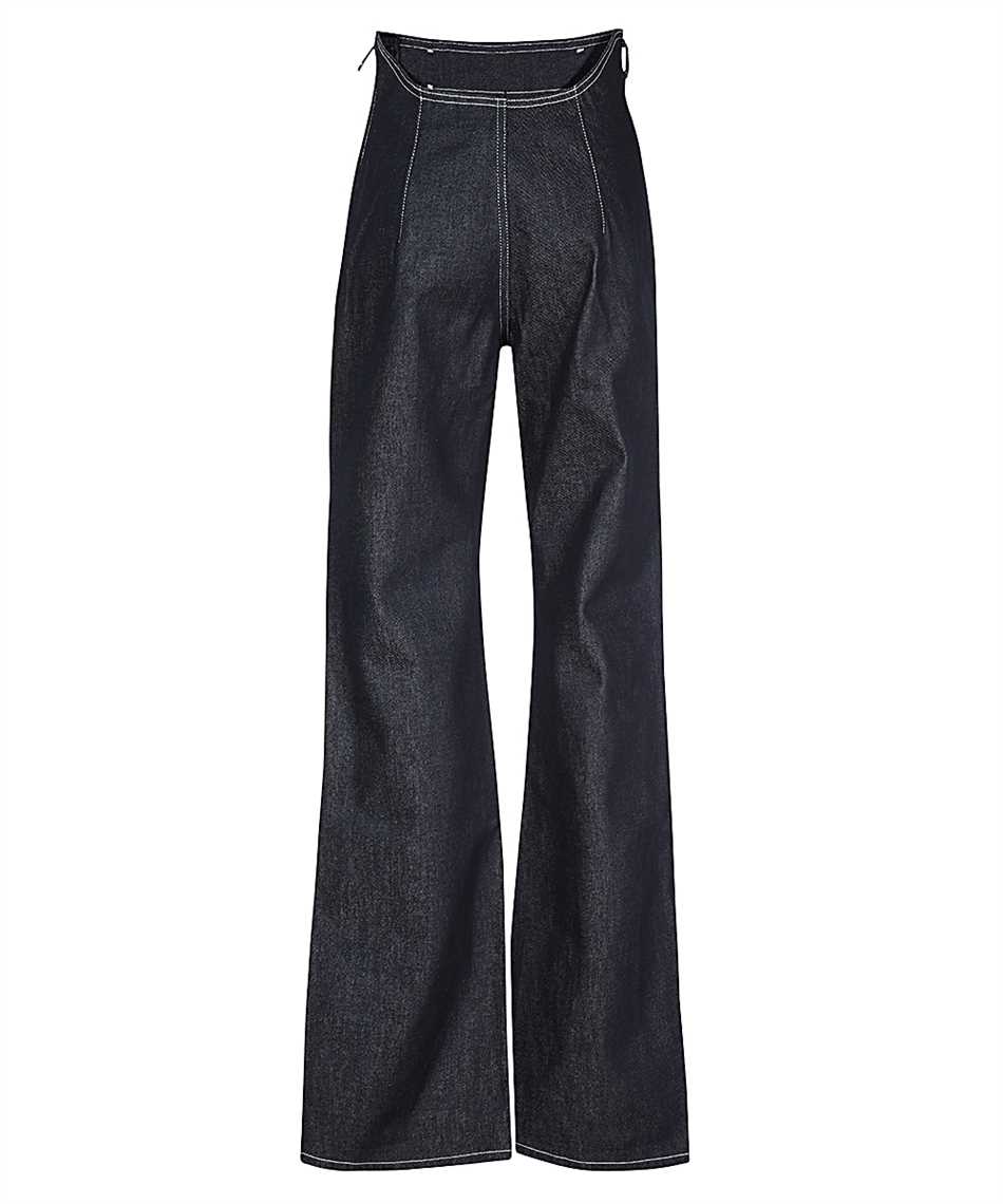GCDS Wide-leg jeans Blauw
