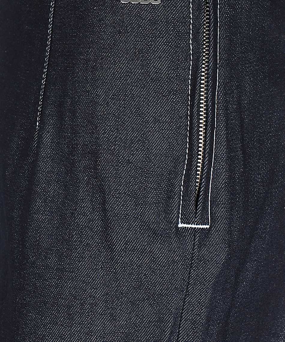 GCDS Wide-leg jeans Blauw