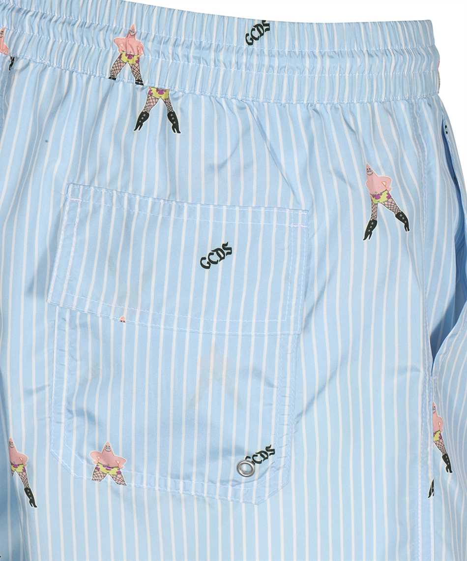 GCDS Swim shorts Lichtblauw