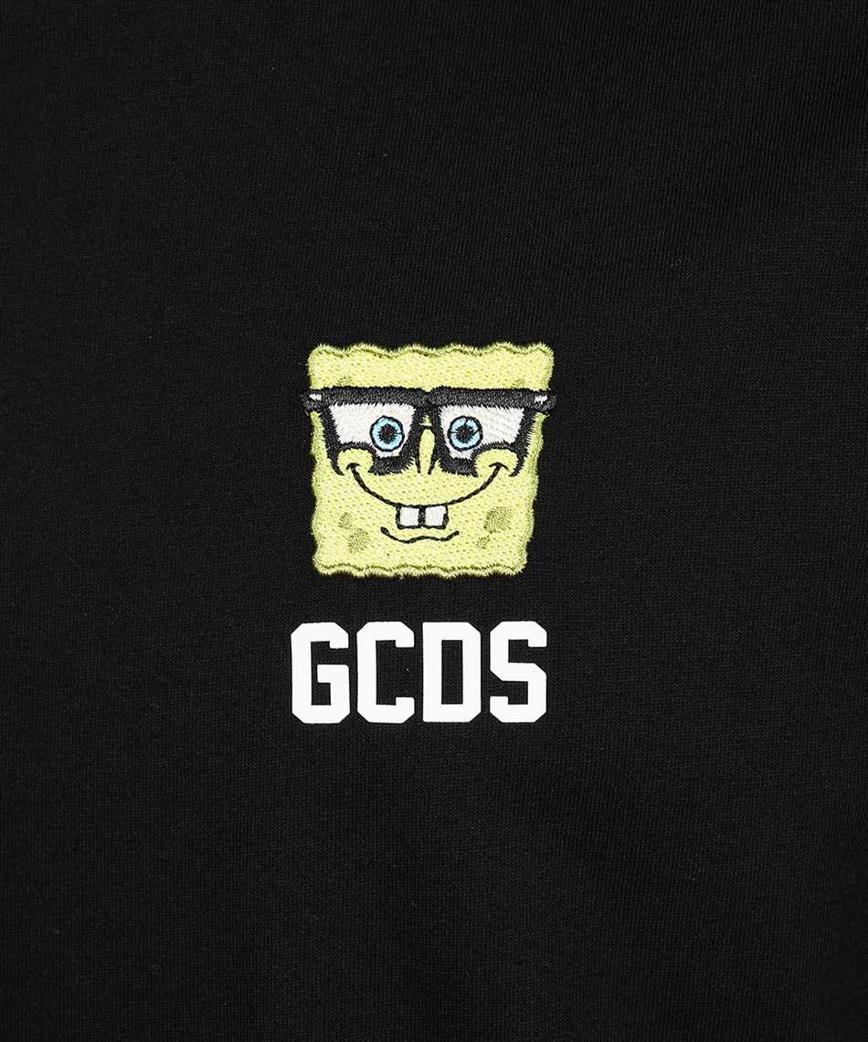 GCDS Cotton T-shirt Zwart