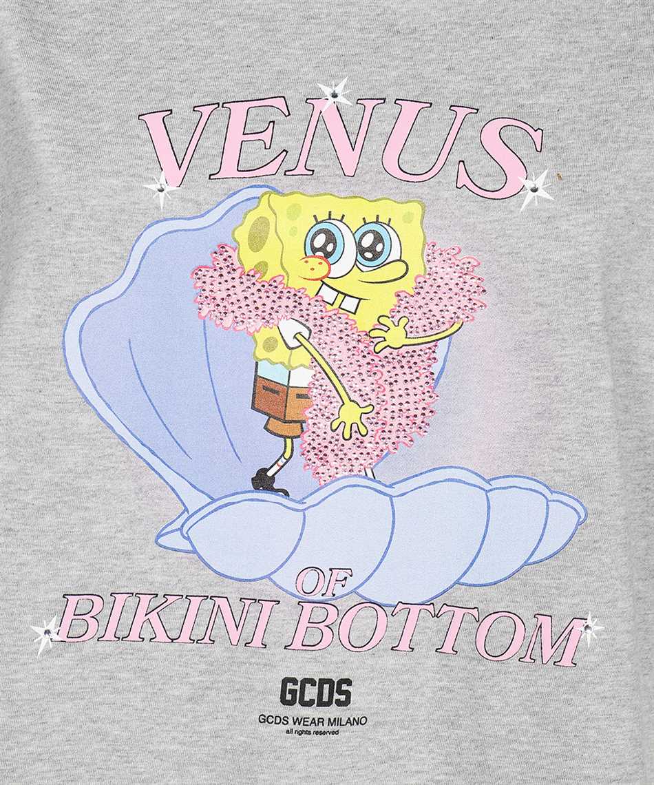 GCDS Cotton T-shirt Grijs