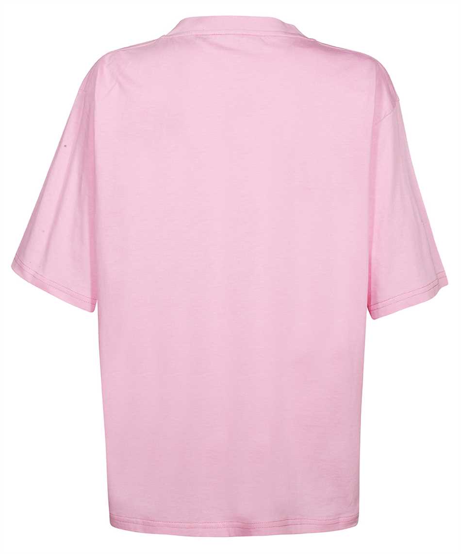GCDS Cotton T-shirt Roze