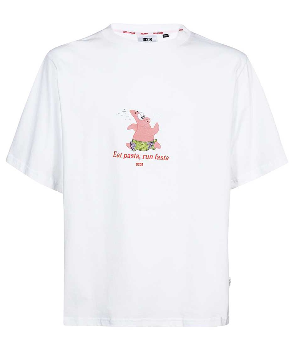GCDS Cotton T-shirt Wit