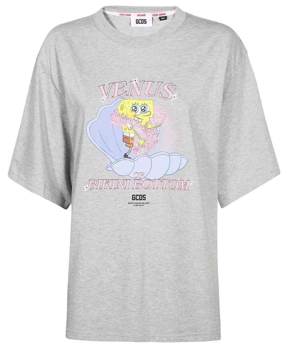 GCDS Cotton T-shirt Grijs