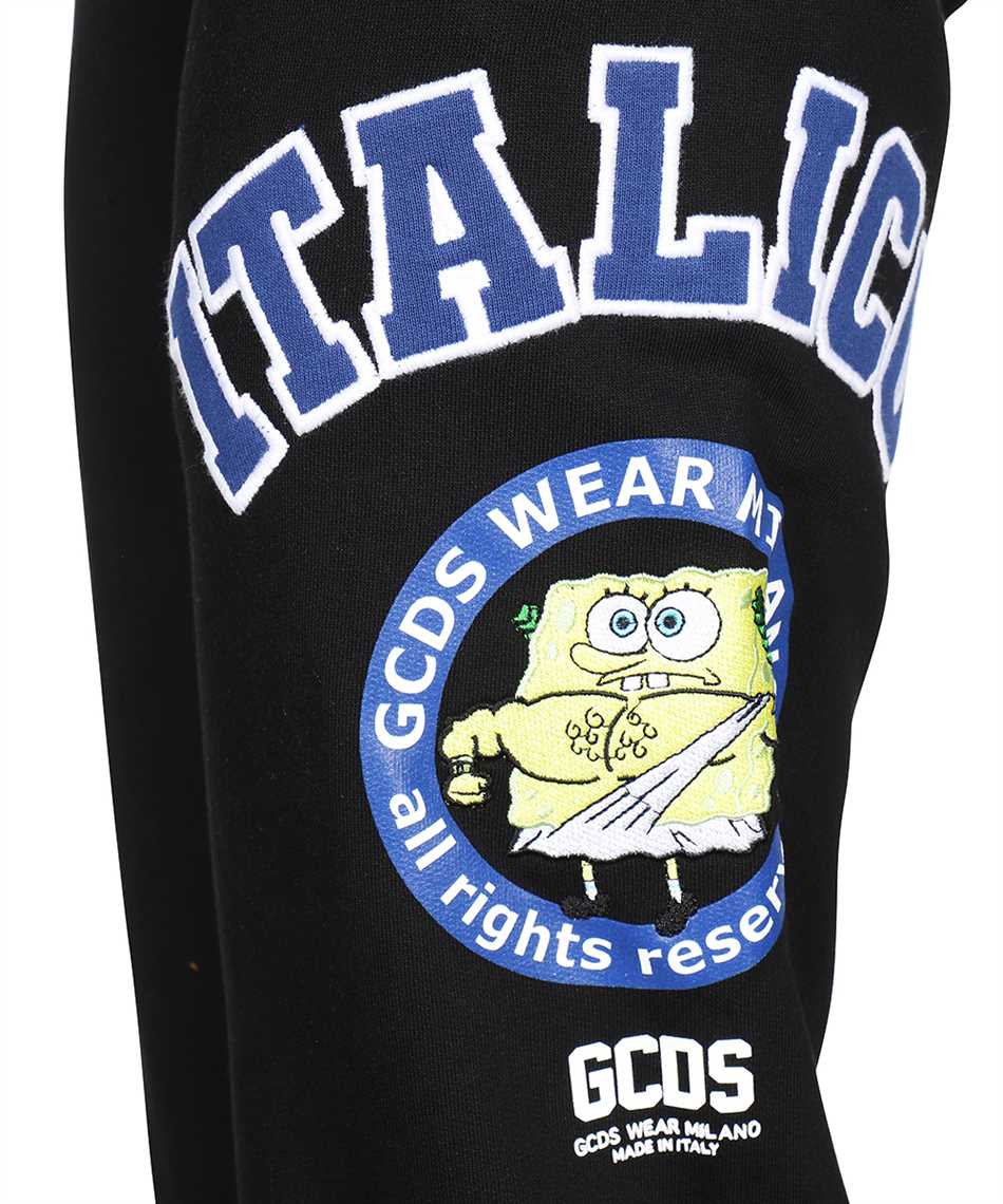 GCDS Cotton track-pants Zwart