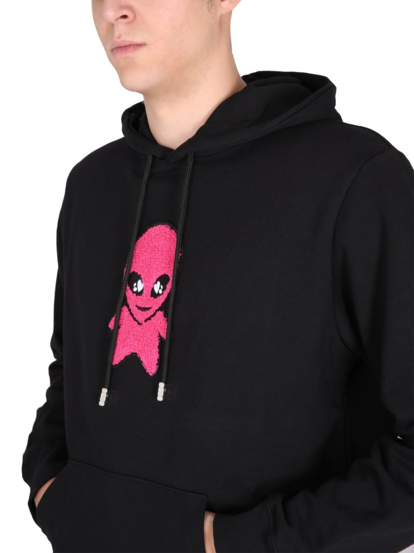 GCDS "Wirdo" Sweatshirt Zwart